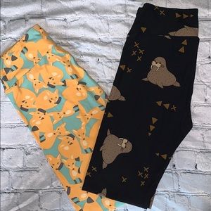 🆕NWT set of 2 LuLaRoe leggings